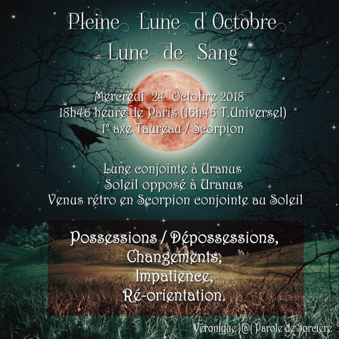Pleine Lune du 24-10-2018